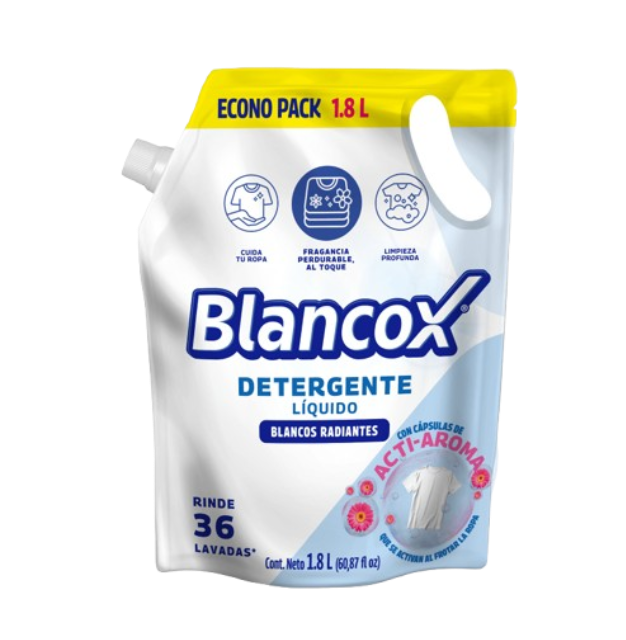 DETERGENTE LIQ BLANCOX DPK 4*2*1800 4391 DPK